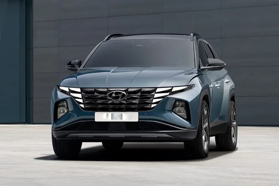 Hyundai Tucson Left Side Front View Hyundai Tucson Left Side Front View