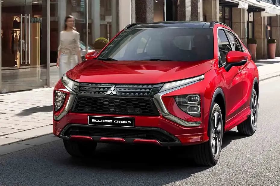 Mitsubishi Eclipse Cross Left Side Front View Mitsubishi Eclipse Cross Left Side Front View