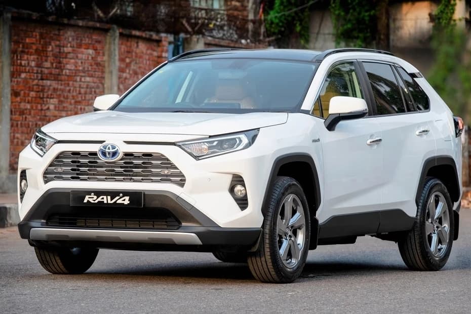 Toyota RAV4 Hybrid Left Side Front View Toyota RAV4 Hybrid Left Side Front View